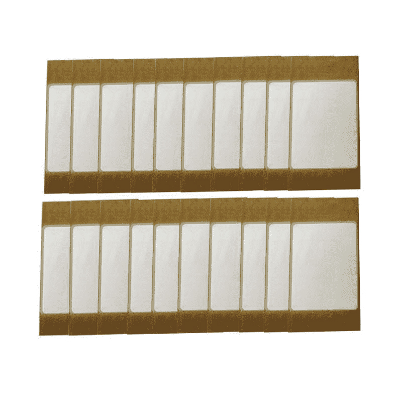 Sensing Power Generation Sheet -äänimerkki, yksipuolinen tehontuotantoarkki 60 × 30 × 0,40 mm